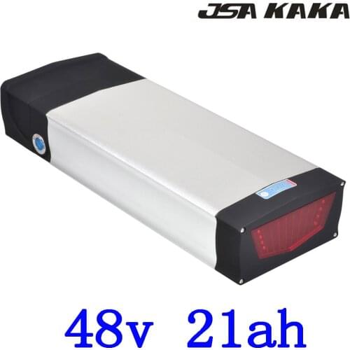 48V 1000W Battery Pack 48V 20AH Electric Bike Battery 48V 15AH 18AH 20AH 21AH Lithium Battery use samsung cell with 2A Charger