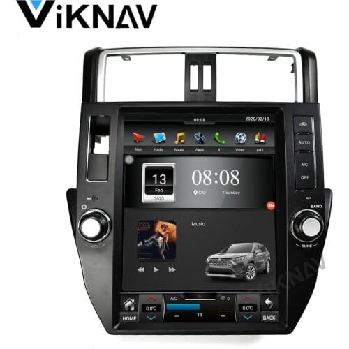 Viknav car radio GPS navigation for-Toyota Prado 2013 navi Android system multimedia player tape recorder auto GPS head unit