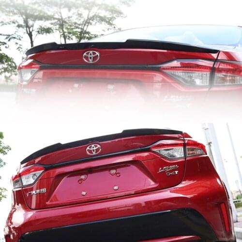 For Toyota Corolla Spoiler 2019 2020 2021 High Quality ABS Material Car Resr Wing Trunk Accessories Body Kit
