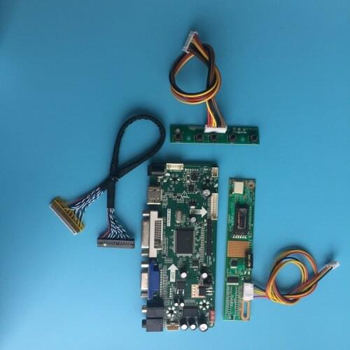 Kit B141PW01 V3/V0/V1/V2/V4 1440x900 14.1" LVDS M.NT68676 HDMI-compatible+DVI+VGA LCD Audio panel moitor Controller Board