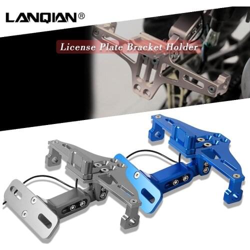 For Honda Motorcycle License Plate Bracket Holder XL600LMF VF750C VT1100 VT600C VT750 AERO SPIRIT CDACE VT750S VT750 RS CACE