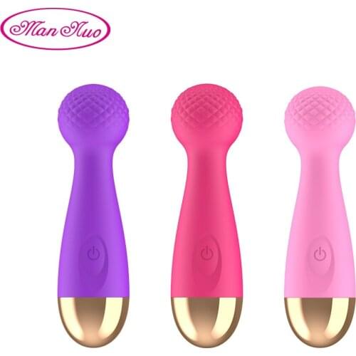 Powerful Mini Vibrator Realistic Dildo G Spot Sex Toys for Women Clitoris Stimulator Wand Lesbian Masturbator Adult Product