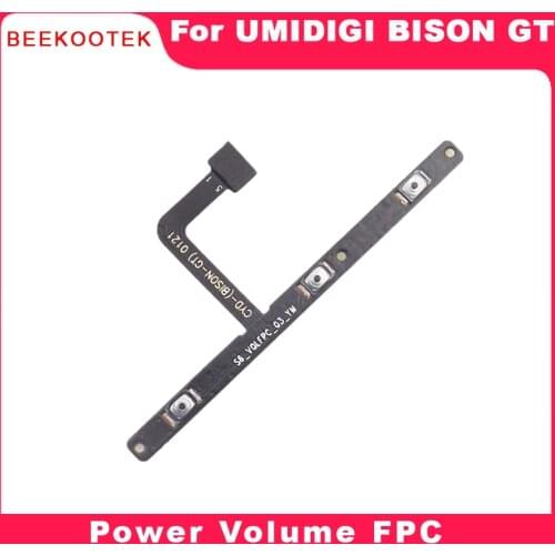 New Original BISON GT Cellphone Power Volume Cable FPC Accessories replacement parts For UMIDIGI BISON GT 6.67 inch Smartphone