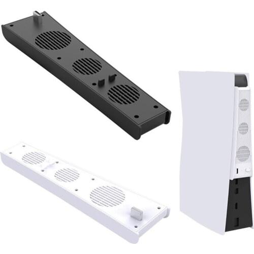 Cooling System for PS5 Console USB External Cooler 3 Fan for Sony PlayStation 5 Digital Edition & Ultra HD Console