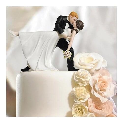 Wedding favor and decoration--Tango dancing couple figurine wedding cake toppers wedding favors Free shipping