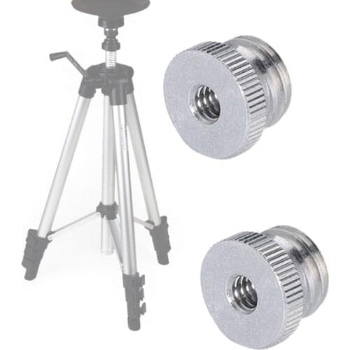 5/8-Inch Male to 1/4-Inch Female Mic Screw Adapter Smooth Surface Compatible with Mic Microphone Stand Tripod Stand