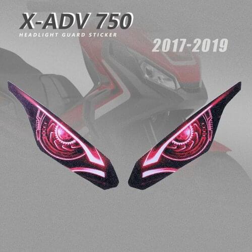 X adv 750 Sticker Xadv 3D Front Fairing Motorcycle Headlight Guard Protector X-adv Accessories For Honda 2017 2018 2019