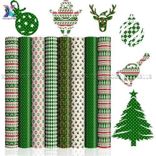 XFX 1 Pcs 12*12 In Christmas Infusible Transfer Ink for Cricut Joy Mug Press Transfer Ink Sheets for T-Shirt Sublimation Vinyl