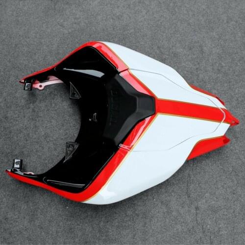 Fit for Ducati 848 1098 1198 2007 - 2012 ABS Injection Rear Fairing Seat Cowl Tail Section Panel 2008 2009 2010 2011