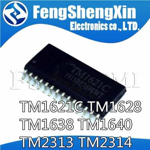 10pcs/lot TM1640 LED digital tube display driver IC SOP-28