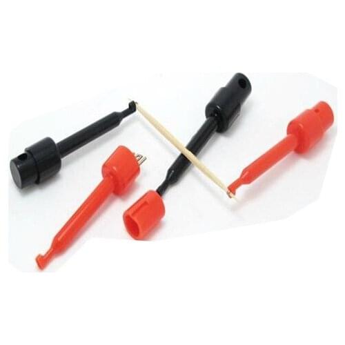 20pcs/lot 58mm Big/Large Size Test Clip Test Hook Color Red/Black