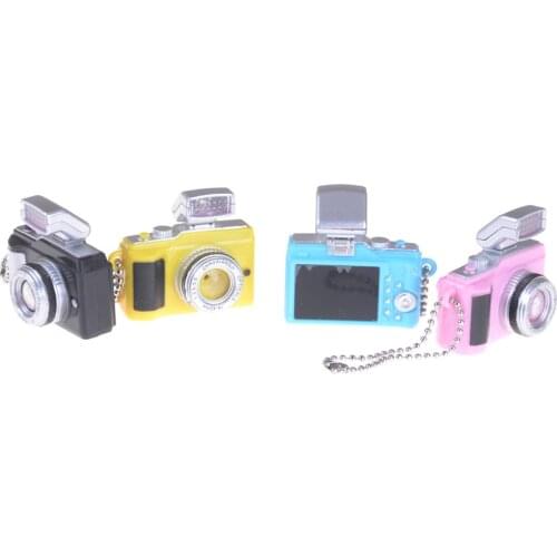 4Colors Fashion Camera For Doll Photography Props DIY Camera For Doll 1 / 6 Doll Accessories