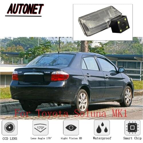 AUTONET camera For Toyota Vios Soluna XP40 MK1 2002~2014 HD CCD Night Vision Backup camera Parking Assistance