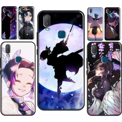 Kochou Shinobu Kimetsu no Yaiba Phone Case For Vivo Y1S Y11 2019 Y12 Y15 Y17 Y19 Y20 Y30 Y50 Y91C V17 Neo V20 SE Cover