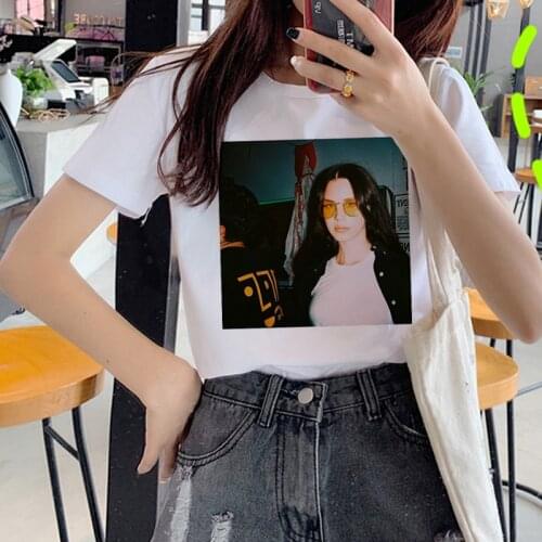 Lana Del Rey t-shirt tshirt women kawaii plus size vintage ulzzang harajuku t-shirt aesthetic