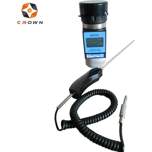 Rapeseed and Feed pellets moisture tester equip with temperature detector tool MT-65