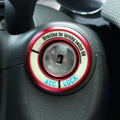 Car Ignition Switch cover auto car accessories,3D sticker For Chevrolet Cruze Malibu Trax For Opel Mokka ASTRA J Insignia