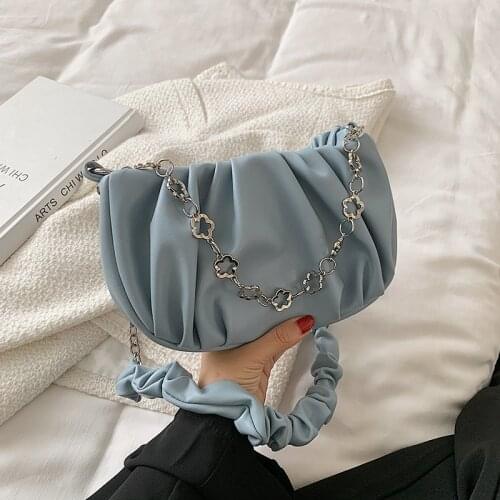 Fashion Women Pu Leather Chain Handbags Designer Ladies Crossbody Bags for Women High Quality Female Shoulder Messenger Bag New