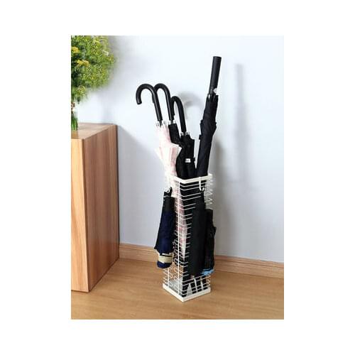 Small fresh umbrella stand simple creative reinforced storage indoor and outdoor hanging umbrella stand Carbon steel building