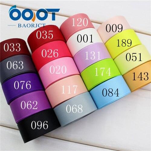 OOOT BAORJCT 174191 , 22mm Solid Color Grosgrain Ribbon 10 yards , DIY handmade clothing accessories , Jewelry & Accessories