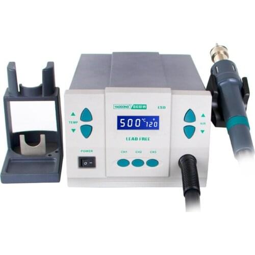 1000W Original YAOGONG 861DW Heat Gun Lead-free Hot Air Welding Station Hairdryer Soldering Hot Air Rework Station Hot Air gGun