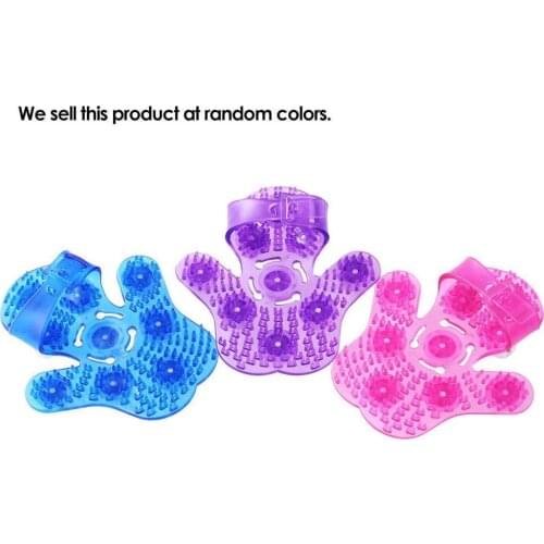 Roller 9 Balls Body Massage Glove Muscle Pain Relief Anti Relax Health Back Cellulite Massager Shoulder Care Buttocks For N V4O7