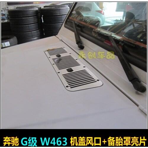 Applicable to Benz W463g500g55g63 G65 Sequin G63 Refitting G-class Hood Vent
