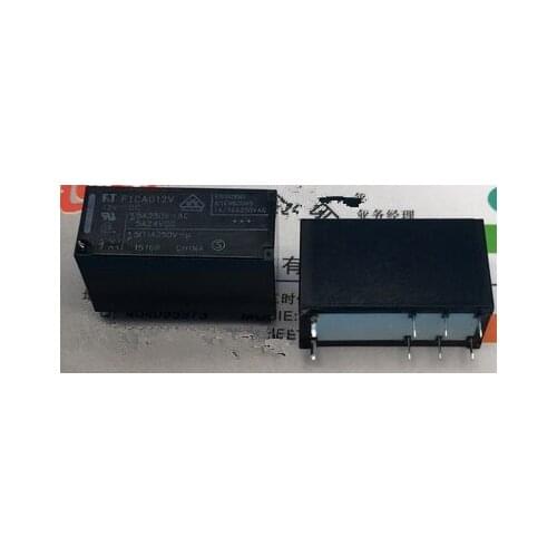F1CA012V 12VDC 5A 250VAC DIP8 Fujitsu RELAY 2 From C DPDT TAKAMISAWA, New and original