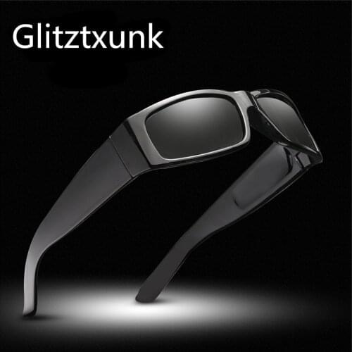 Glitztxunk Brand Polarized Sunglasses For Men Women Fashion Square Driving Retro Eyewear Travel Sun Glasses Oculos de sol UV400