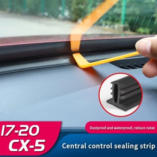 Universal Car Soundproof Rubber Sealing Strip for BMW E90 E60 X5 E70 Suzuki Sx4 Mazda Cx-5 Honda Civic 2016