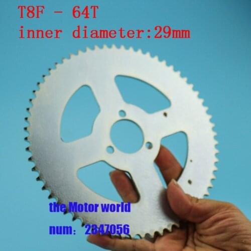 T8F 64Ttooth 29MM Rear Sprocket Mini Moto ATV Quad Dirt Pit Pocket Bike Cross 47cc 49cc Parts