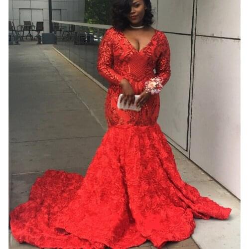 Sheer Neck Fushica Mermaid Prom dresses With Long Sleeves Floor Length Custom Made Long Maid Of Honor Gown 2020