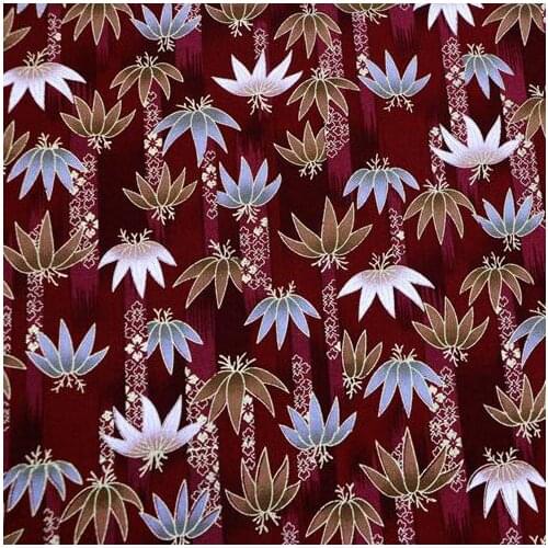 2021 cotton fabric for dress Japanese kimono cloth wave print fabrics DIY Sewing for patchwork material