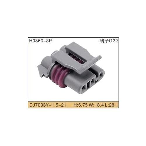 3 Pin LS MAP And 58x Crank Engine Speed Sensor Connector Female Wiring Connector 12129946 for Delphi