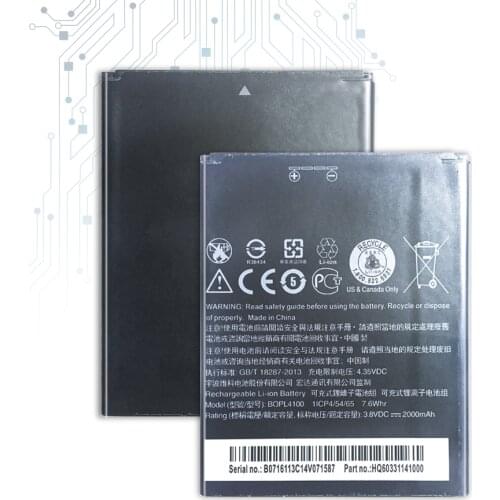 BOPL4100 Mobile Phone Battery for HTC Desire 326G,Desire 526,Desire 526G+ dual sim,HTCD100LVWP Battery 2000mAh