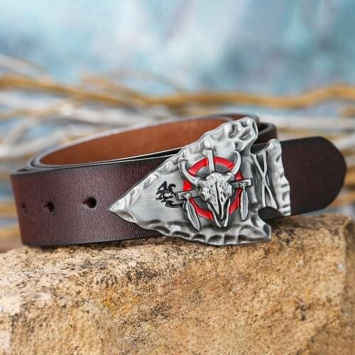 Cowboys shield cowheads Cowboys shield cowheads Ladies Fashion Belts 1.5