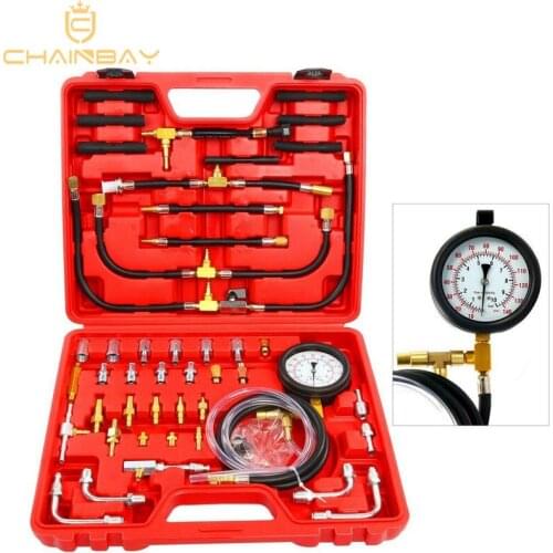 TU-443 Pressure Test Gauge Automotive Fuel Pressure Testers Multifunction Fuel System Pressure Gauge fuel Injection