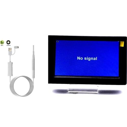 4.3 Inch 720P 3.9MM USB Earpick Endoscope Camera CMOS Borescope