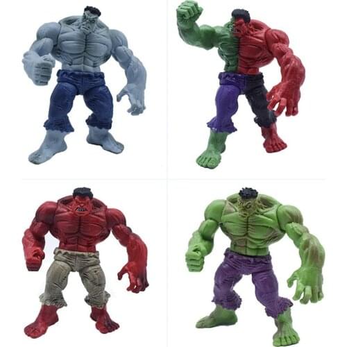 Hasbro Avengers Hulk Figurine Dolls Toys PVC Action Figure Model Toy Kids Gift 4pcs/set