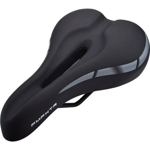 FMFXTR Bicycle cushion ultra soft shock-absorbing hollow breathable waterproof mountain bike cushion thickened sponge with taill