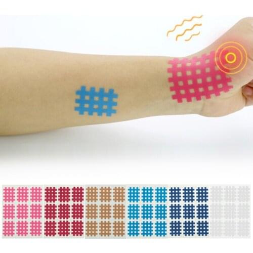 H4GF 10 Sheets/Pack Kindmax Cross Tape Physical Therapy for Pain Relief Kinesiotypes Tapes Acupuncture Stickers Lift Up Skin
