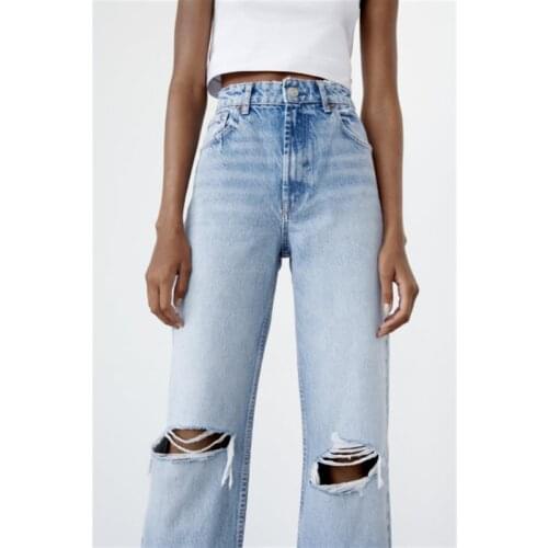Hey Ros Womens Ripped Jeans