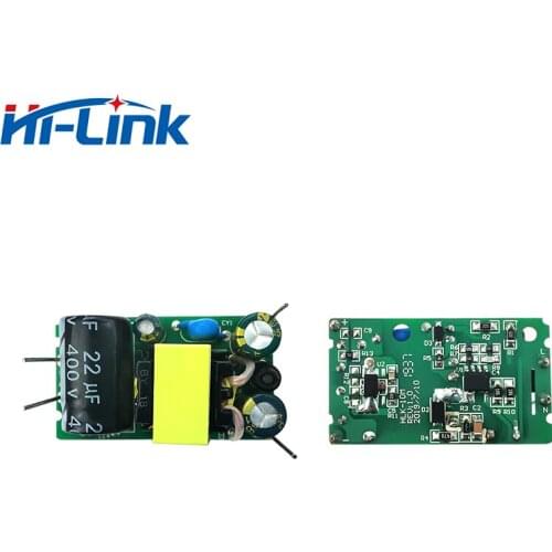 Hi Link 2pcs/lot Mini transformateur pcb Open frame 85-264V to 5V 2A output Power supply Free Ship