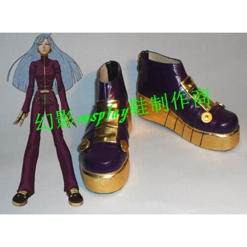 King Of Fighters Kula Diamond Halloween Girls Cosplay Shoes Boots H016