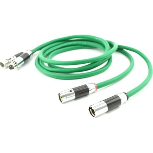 MCINTOSH 2328 intercinnect cable with carbon fiber silver plated connector plug