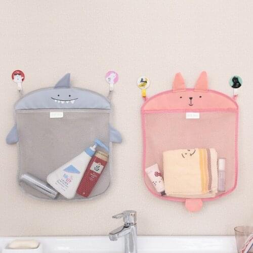 Cartoon Style Infant Bathroom Prganizer Toy Storage Bag 2 Pcs/Lot Bathing Supplies Finishing Bag