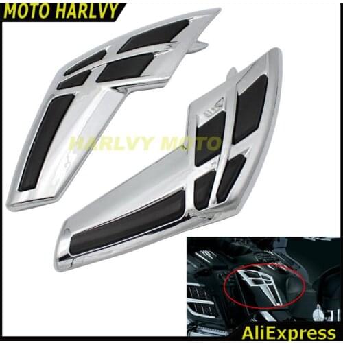 Motorcycle Fairing Tank Trim For Honda Goldwing 1800 GL1800 2001-2011 Motorbike Accessories Part Chrome