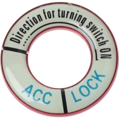 Car Ignition Key Hole Switch Ring Cover Trim for peugeot 307 308 3008 Citroen C4