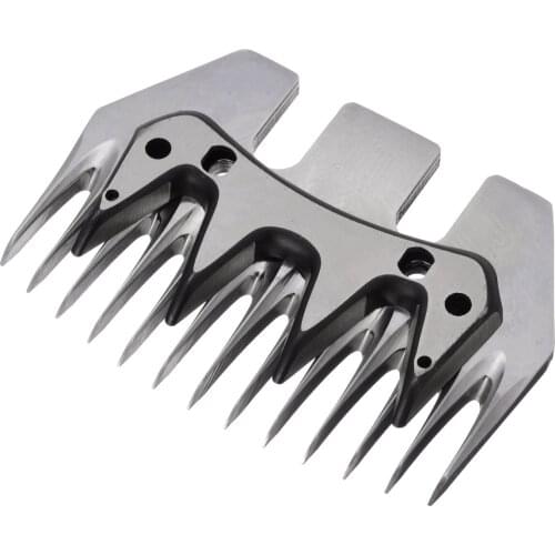 Sheep Shearing Blade Straight Blade Sheep Shearing Clipper Stainless Steel Sheep Wool Shear Scissors For Livestock Grooming