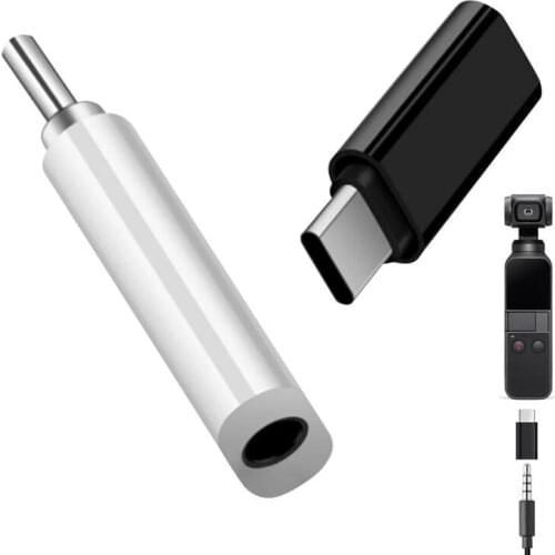 Male Type-C To Female 3.5mm Jack Converter Earphone Audio Adapter For 360 GoPro XiaoMi HuaWei 3.55mm Earphone to Type C Cable